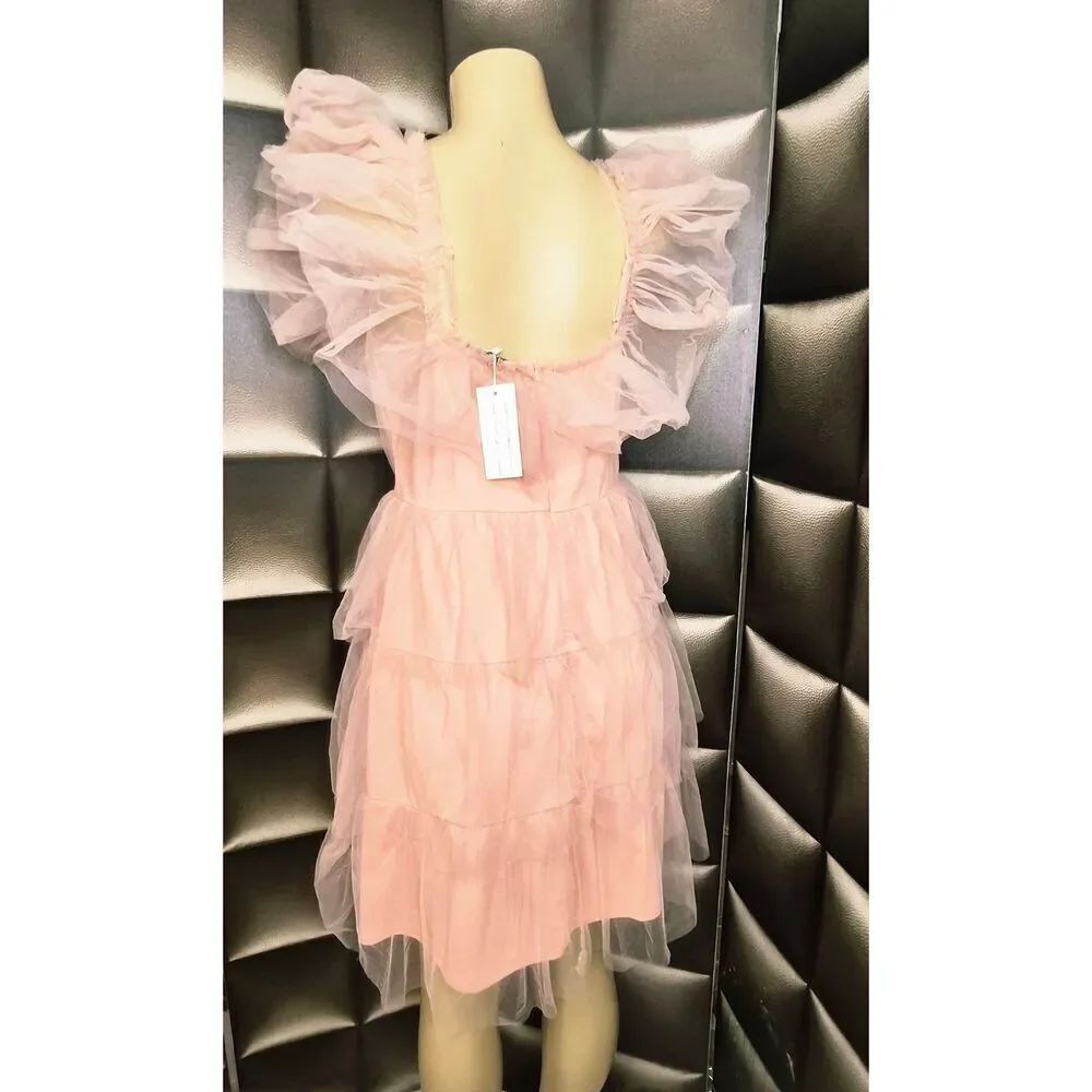 Simplee ruffle dress - Picture 4 of 9
